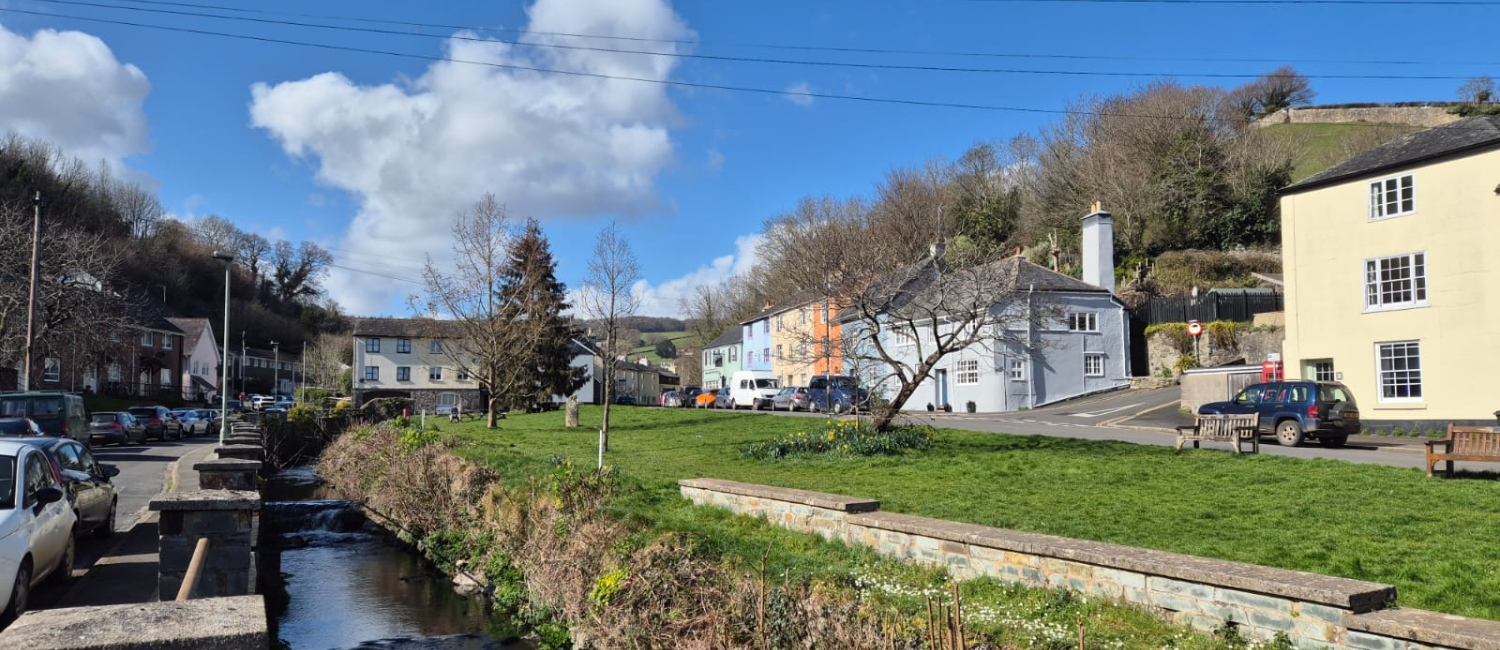 Riverside homes in Ashburton, Devon